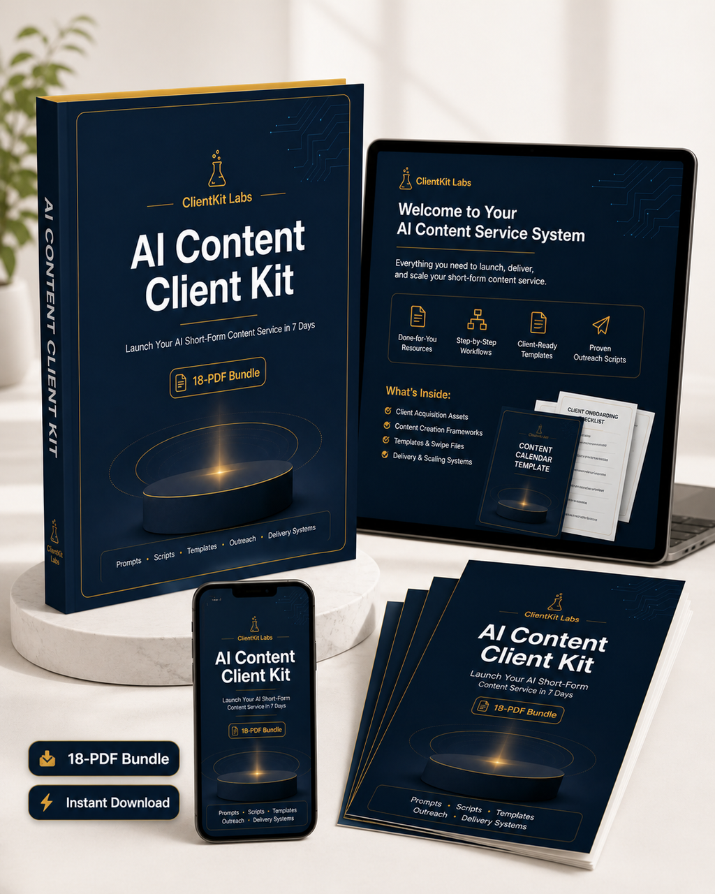 Kit del cliente de contenido de IA