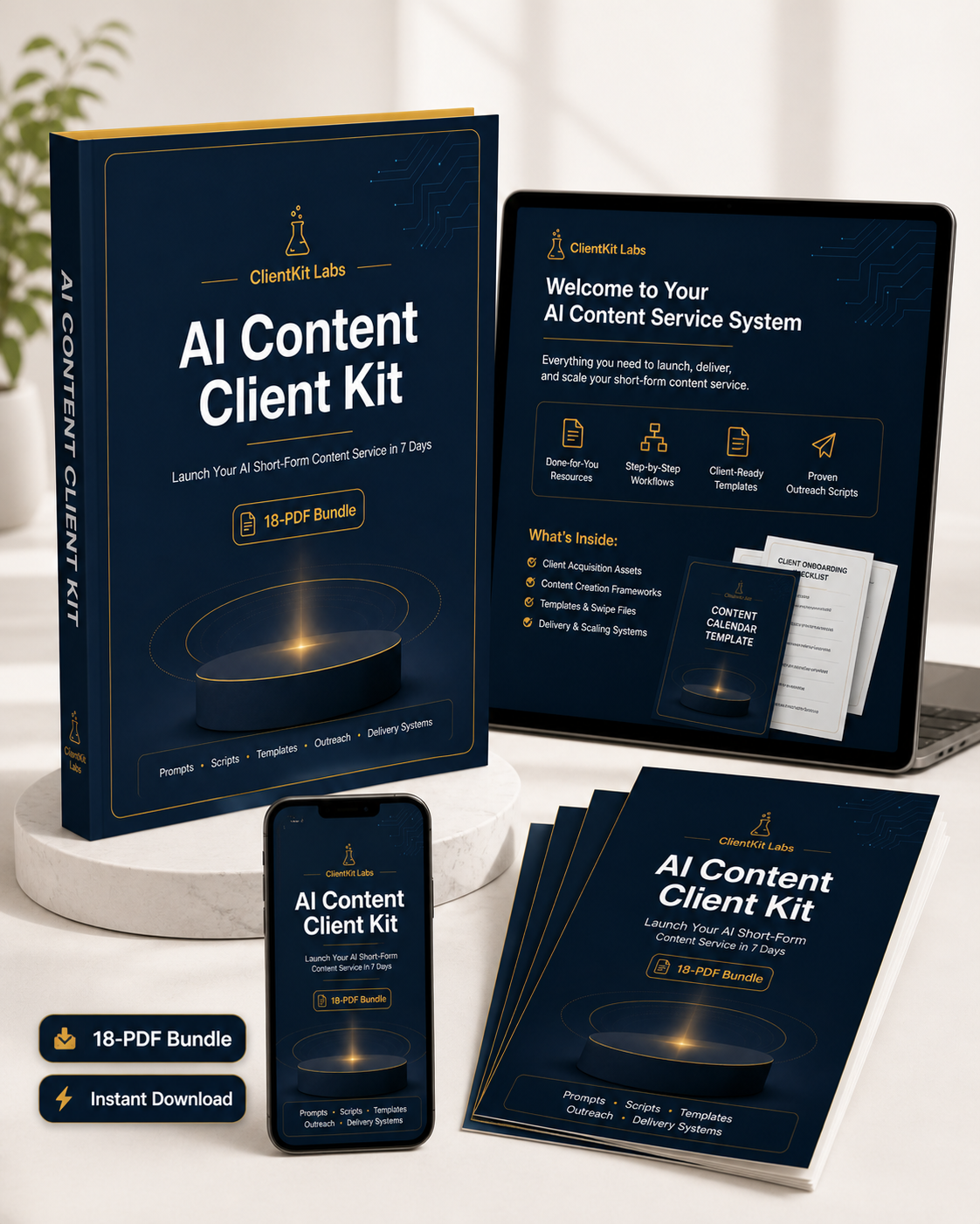 Kit del cliente de contenido de IA